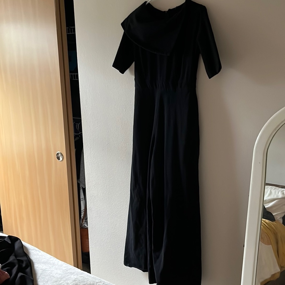 Flattering Black Jumpsuit